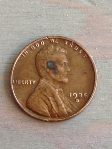 1935 penny